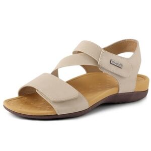 Women's Arch Support Sandals Khaki Lightweight Walking Sandals